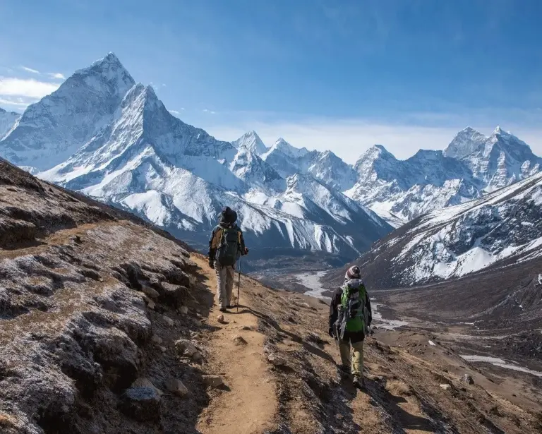 Himalayan ridge adventure in Nepal